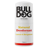 Bulldog Lemon & Bergamot Roll On Deodorant 75ml