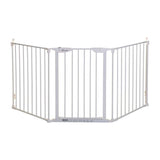 DreamBaby Newport 3 - Panel Metal Adapta Barrier/Gate - White Metal - Hardware Mounted