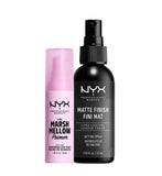 NYX Professional Makeup Smooth Base Primer  Matte Finish Setting Spray Set