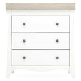 CuddleCo Clara 3 Drawer Dresser & Changer Driftwood Ash