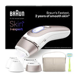 Braun Skin i·expert, smart IPL Hair Removal System with connected app & 4 attachment caps - PL7387