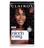 Clairol Nicen Easy Crème Pure Brunettes Permanent Hair Dye - 3PB Deepest Espresso Brown