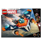 LEGO Marvel Rockets Warbird vs Ronan Set