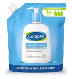 Cetaphil Gentle Skin Cleanser Refill Pouch Face  Body Wash for Dry Sensitive Skin 710ml