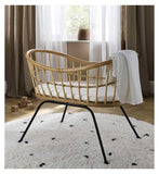 CuddleCo Aria Wave Rattan Crib