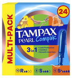 Tampax compak Tampons pearl multi reg super  Super Plus 24 Pack