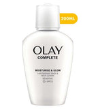 Olay Complete Moisturise  Glow Face and Neck Lotion Sensitive SPF15 200ml