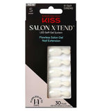 KISS Salon X-Tend Falsenail Solid White Short