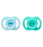 Tommee Tippee Silicone ultra light stayput soother 0-6m 2s