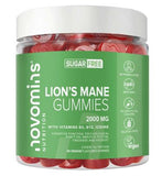 Novomins Lions Mane Gummies Orange Flavour 60s