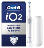 Oral-B iO2 Electric Toothbrush Simple White with Travel Case