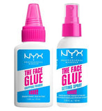 NYX Professional Makeup Face Glue Primer  Setting Spray Duo Bundle