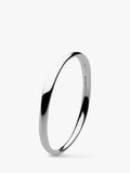 Kit Heath Bevel Cirque Bangle Silver