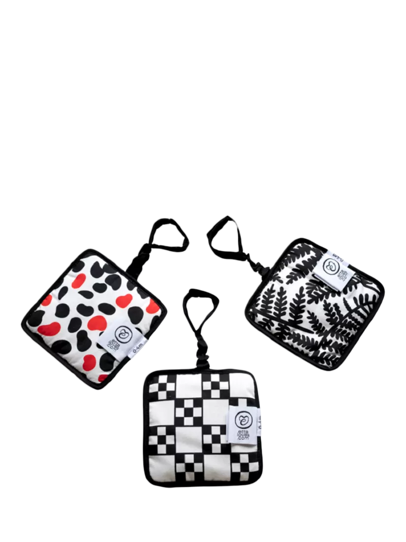 Etta Loves Sensory Hanging Squares, Pack of 3 - McGrocer