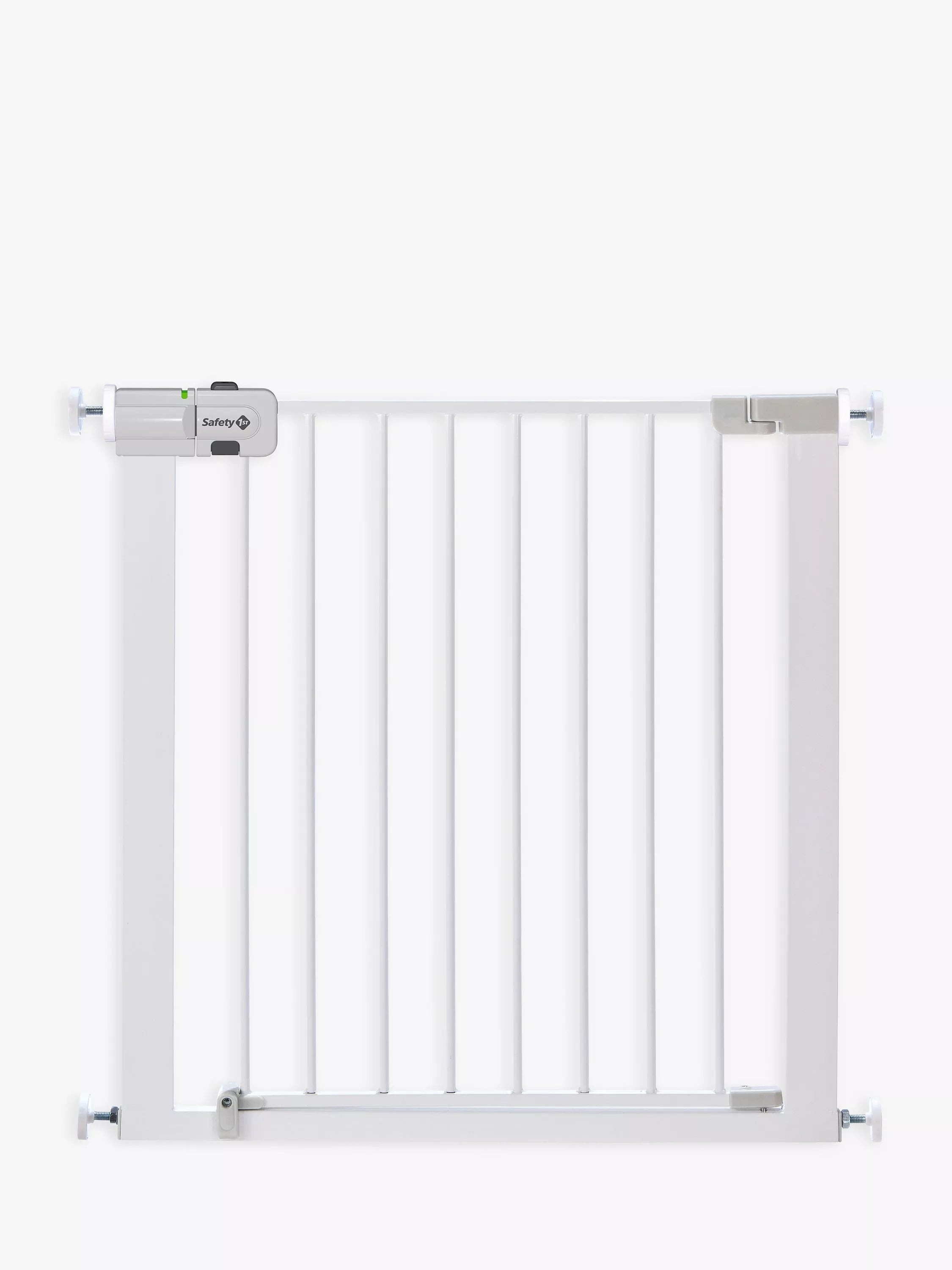 Safety 1st SecurTech Simply Close Metal Gate, White - McGrocer