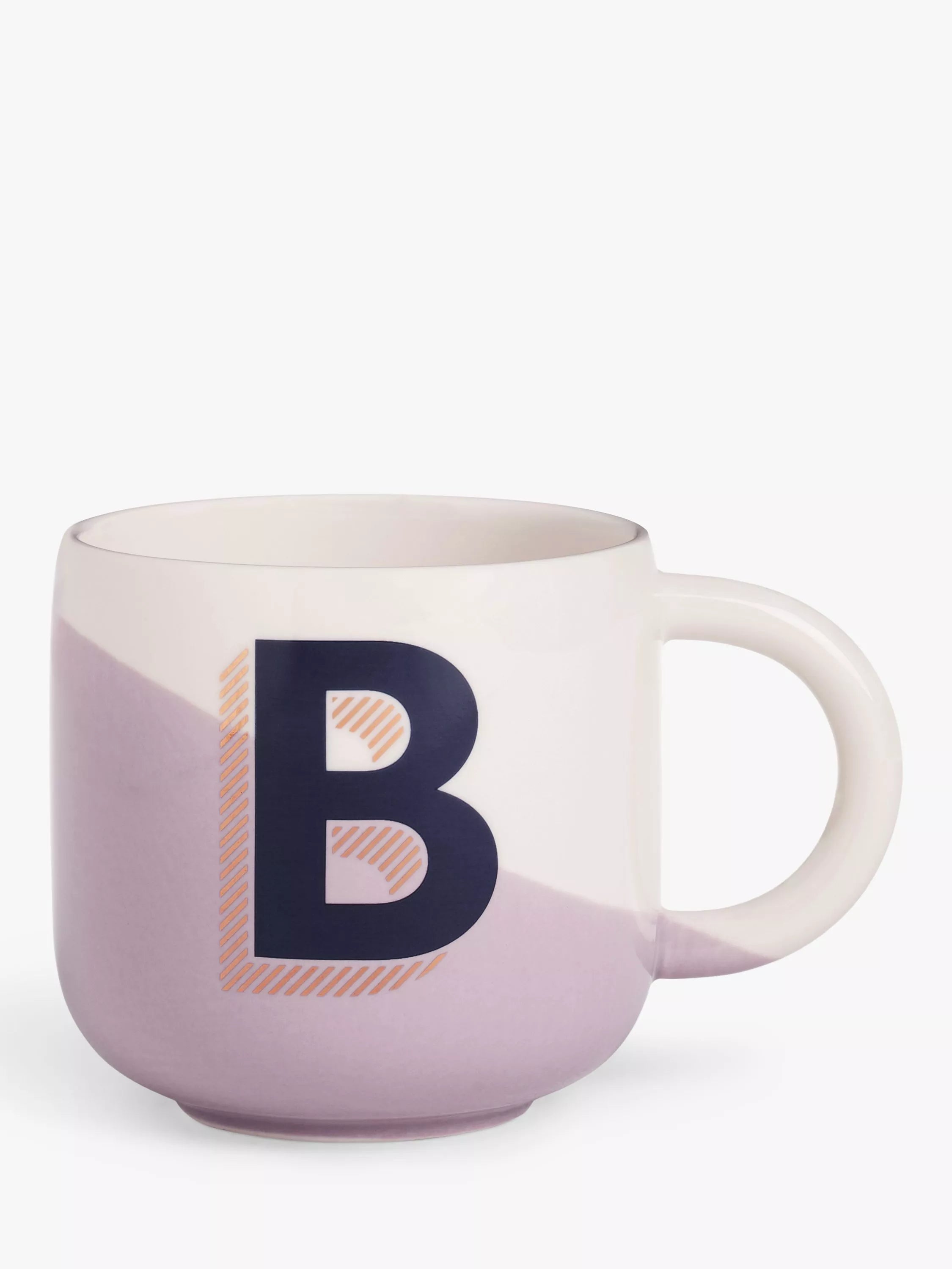 John Lewis Alphabet Fine China Mug - McGrocer