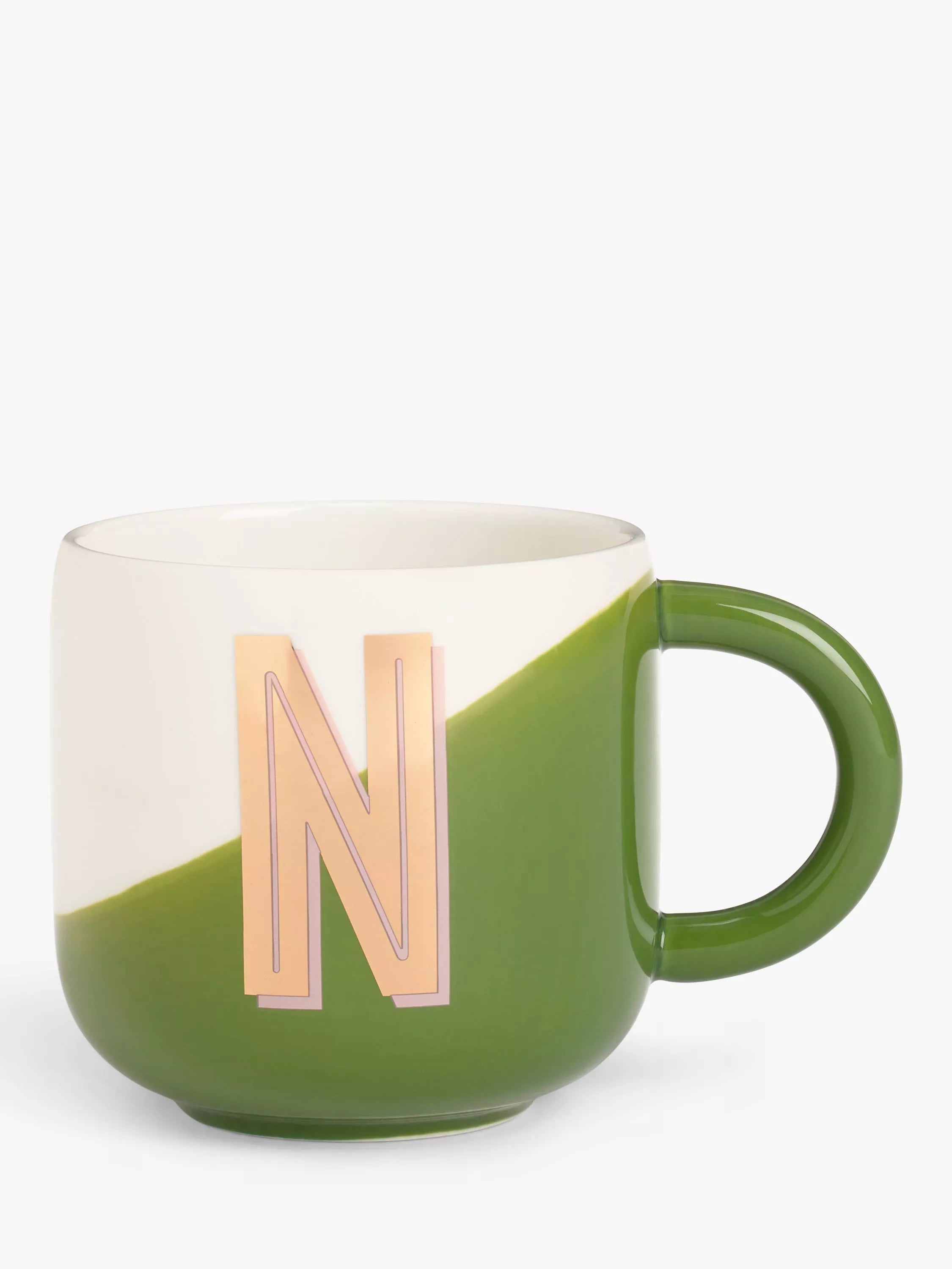 John Lewis Alphabet Fine China Mug - McGrocer