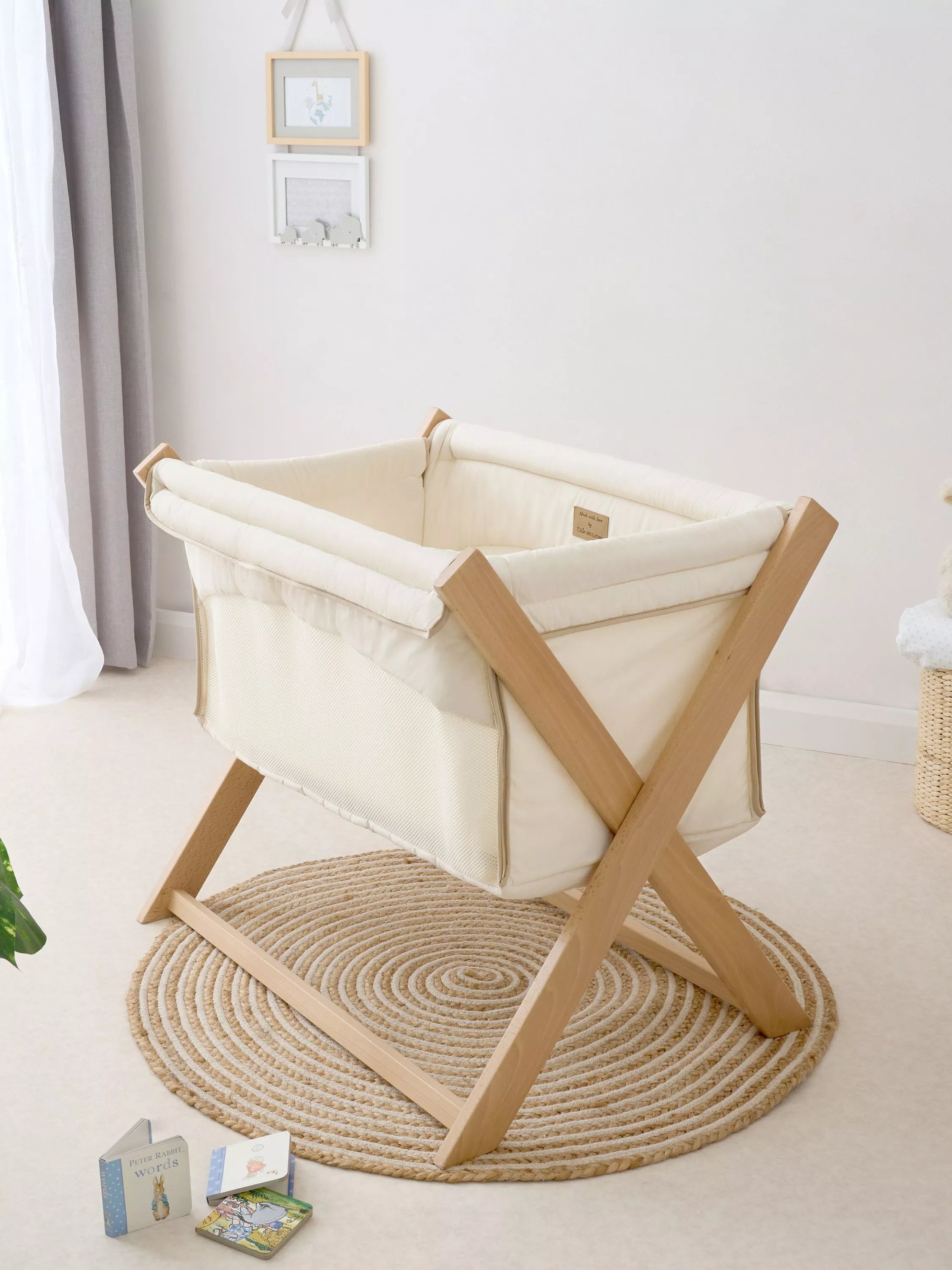 Clair De Lune GOTS Organic Folding Crib - McGrocer