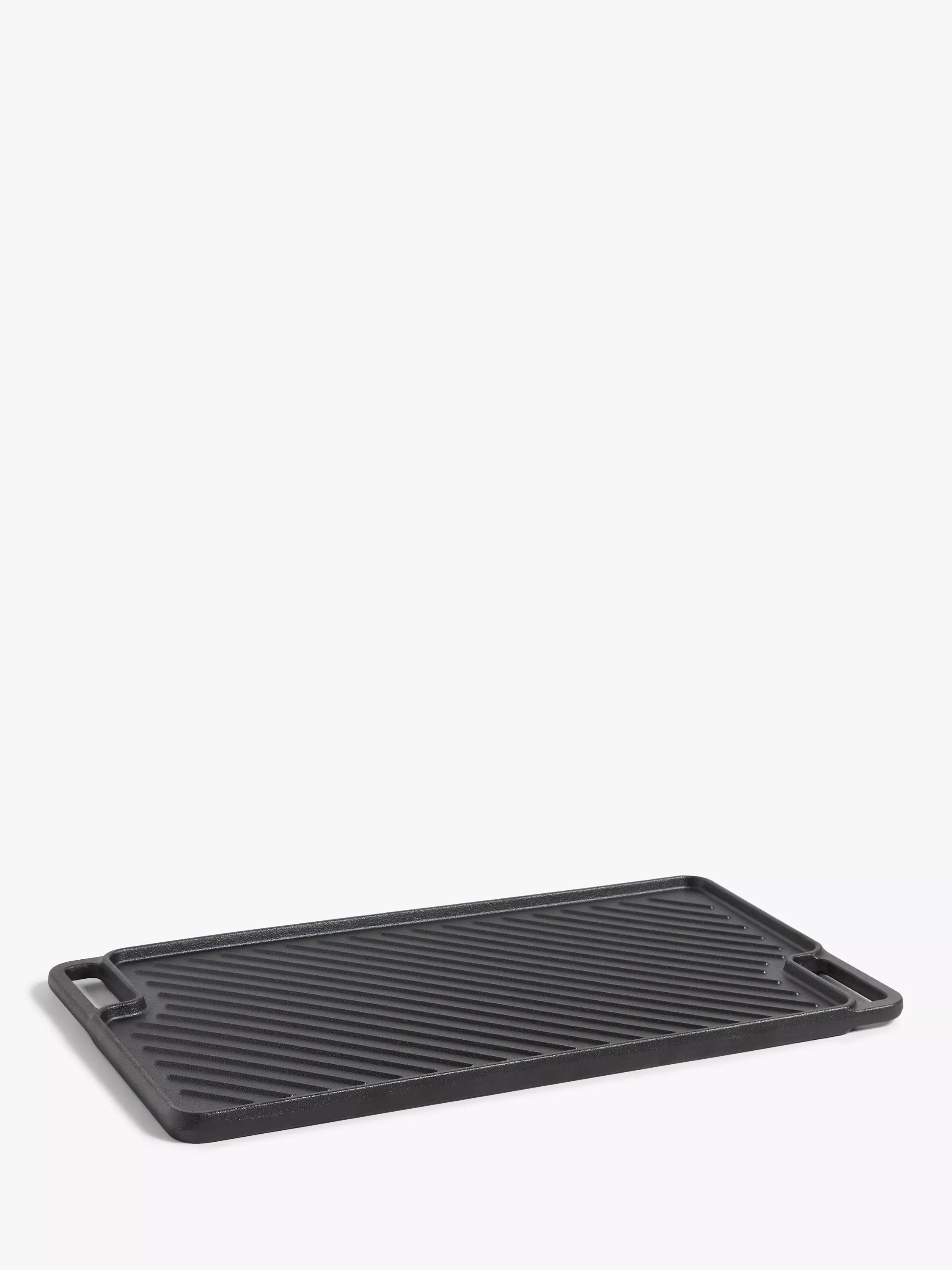 John Lewis Cast Iron Rectangular Grill, 46cm - McGrocer