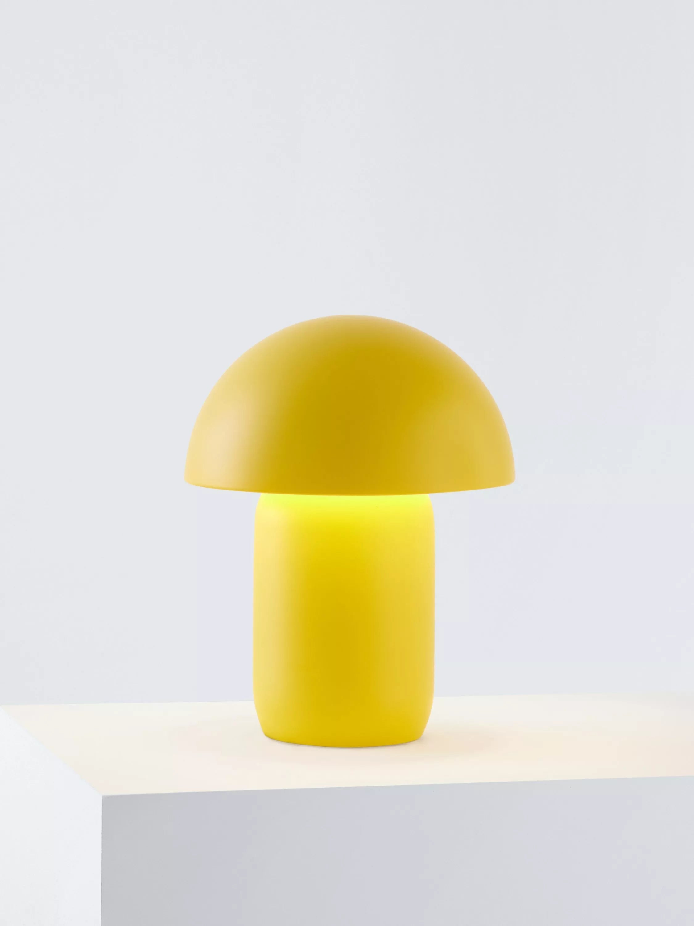 John Lewis Mushroom Rechargeable Dimmable Table Lamp - McGrocer