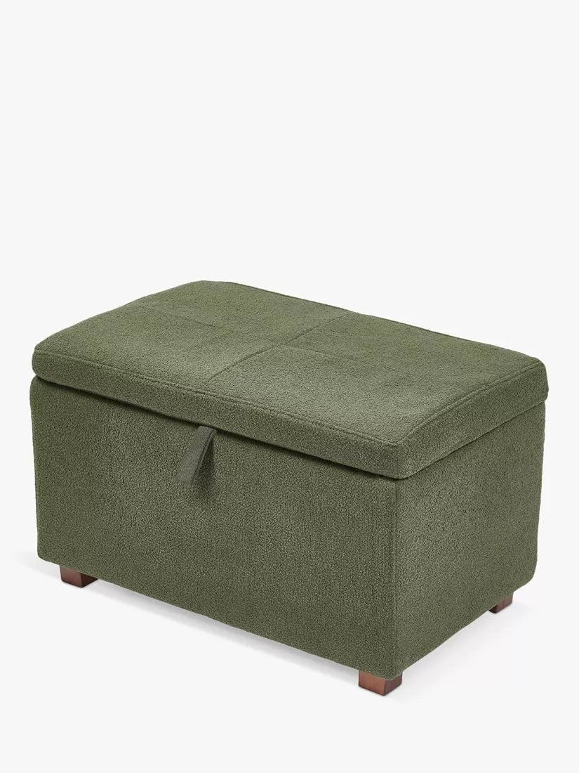 Gaia Baby Serena Boucle Ottoman Footstool - McGrocer