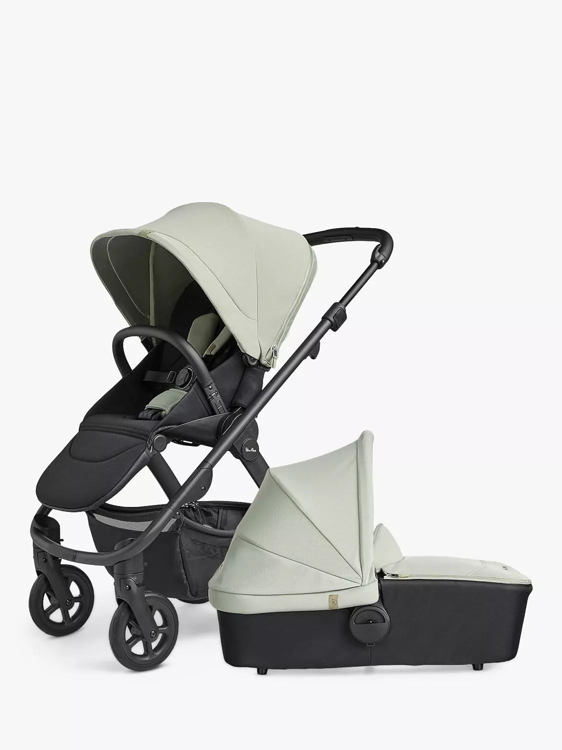 Silver Cross Tide Pushchair & Carrycot - McGrocer