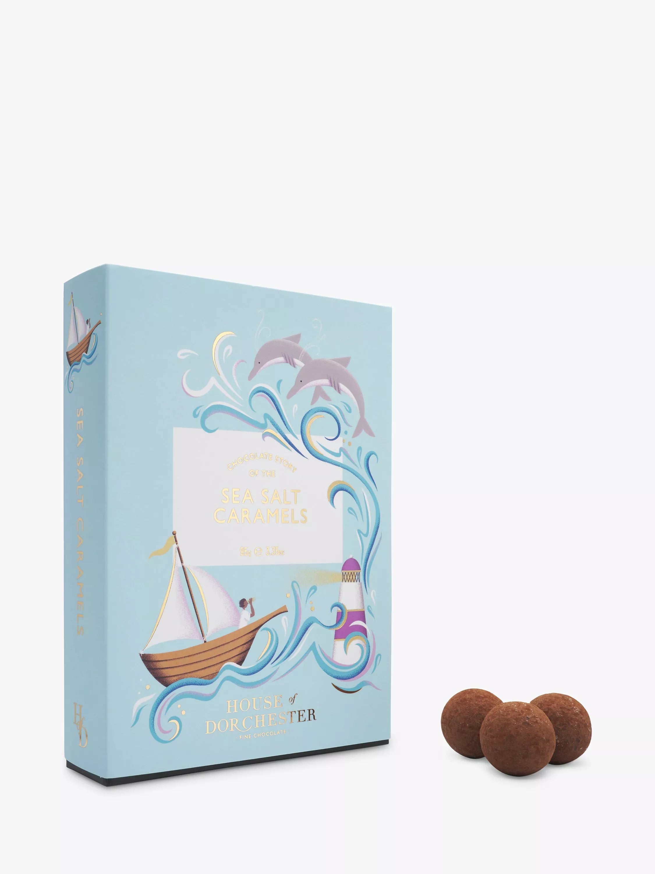 House of Dorchester Milk Chocolate Sea Salt Caramels, 90g - McGrocer