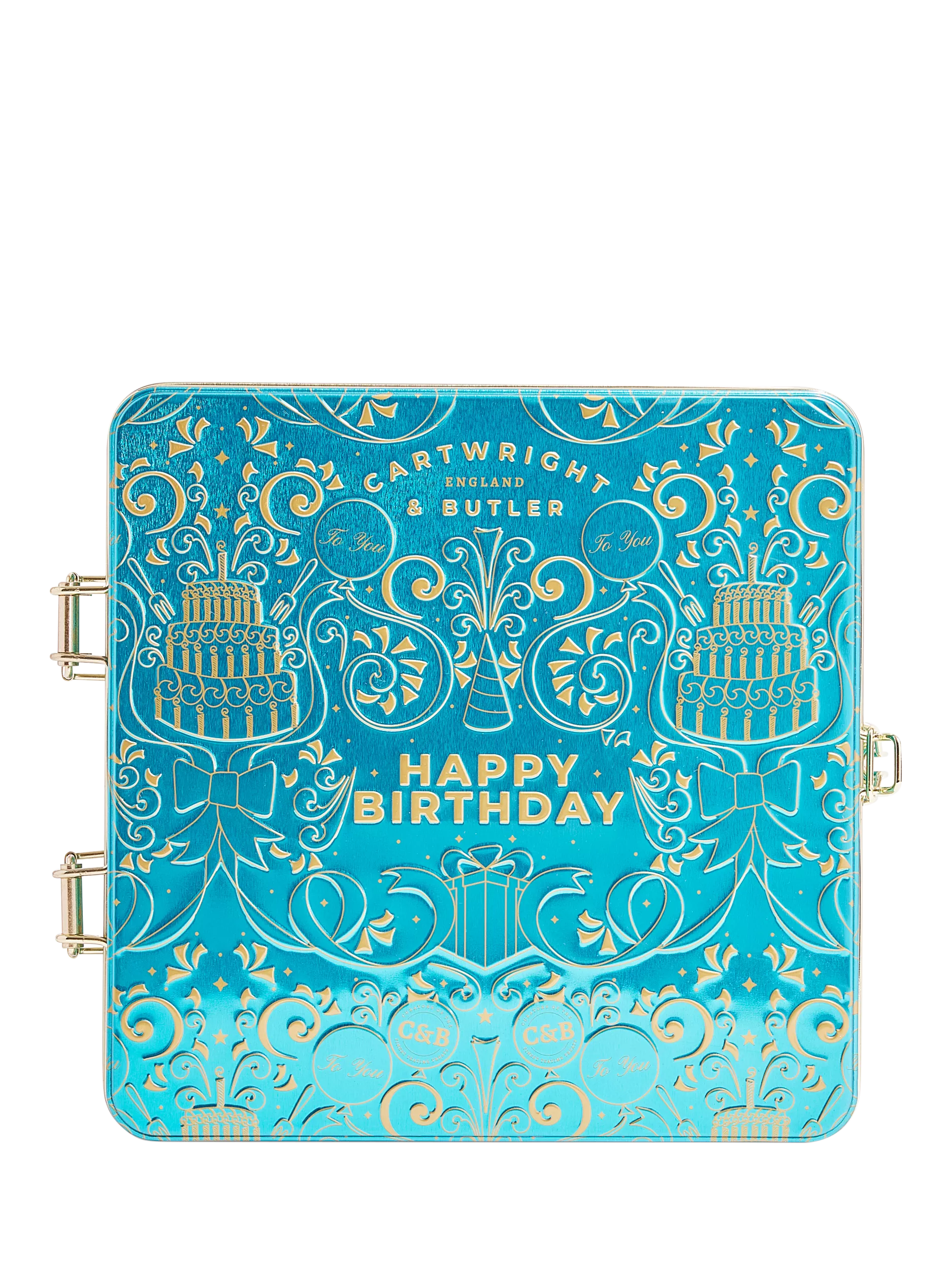 Cartwright & Butler Happy Birthday Treat Selection Tin - McGrocer