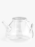 John Lewis Icon Glass Teapot with Infuser, 1.15L, Clear - McGrocer