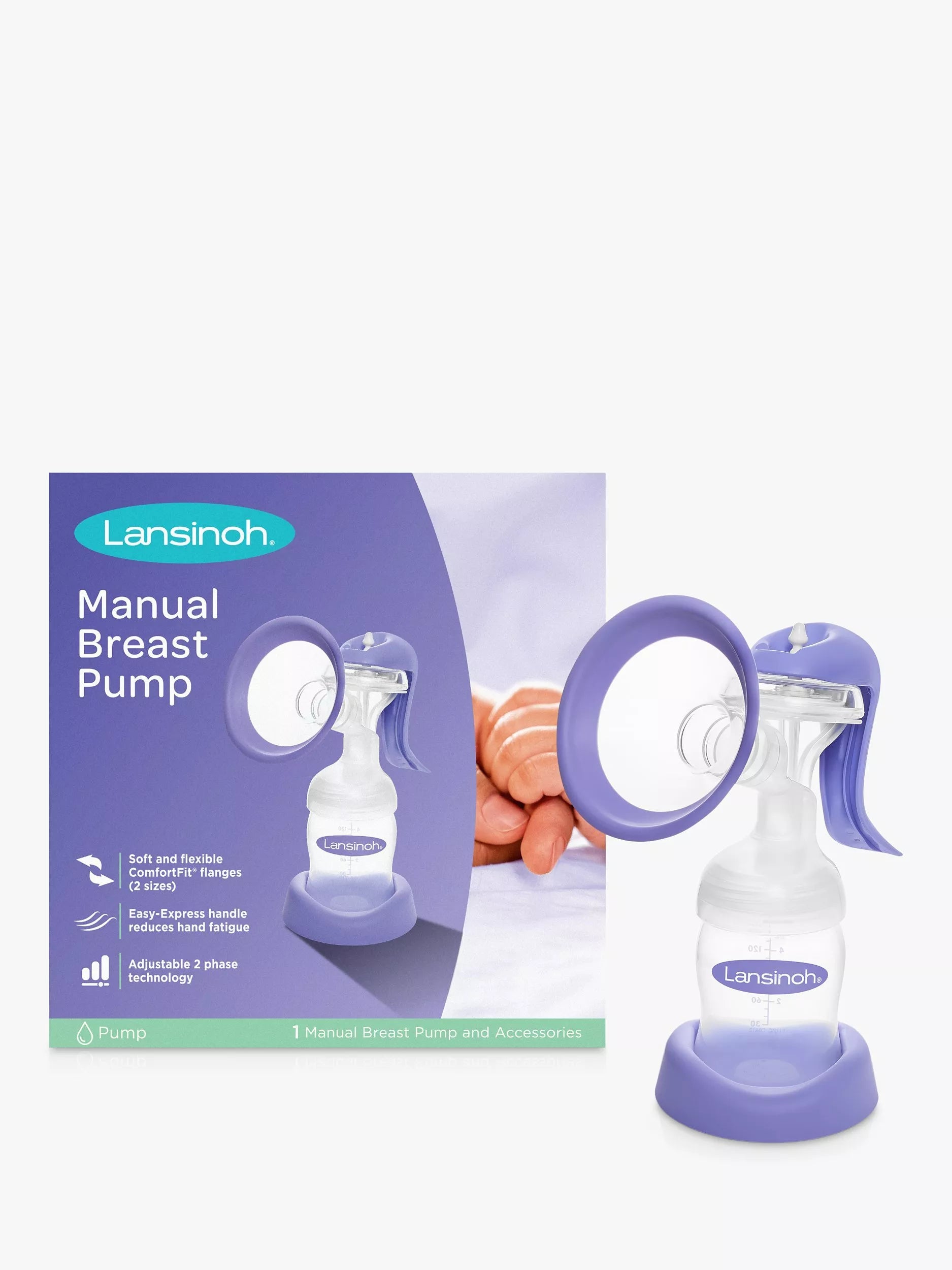 Lansinoh Manual Breast Pump - McGrocer