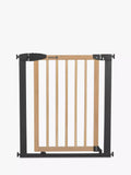 Safety 1st Simply Cose Wood & Metal Safety Gate, Natural/Graphite - McGrocer
