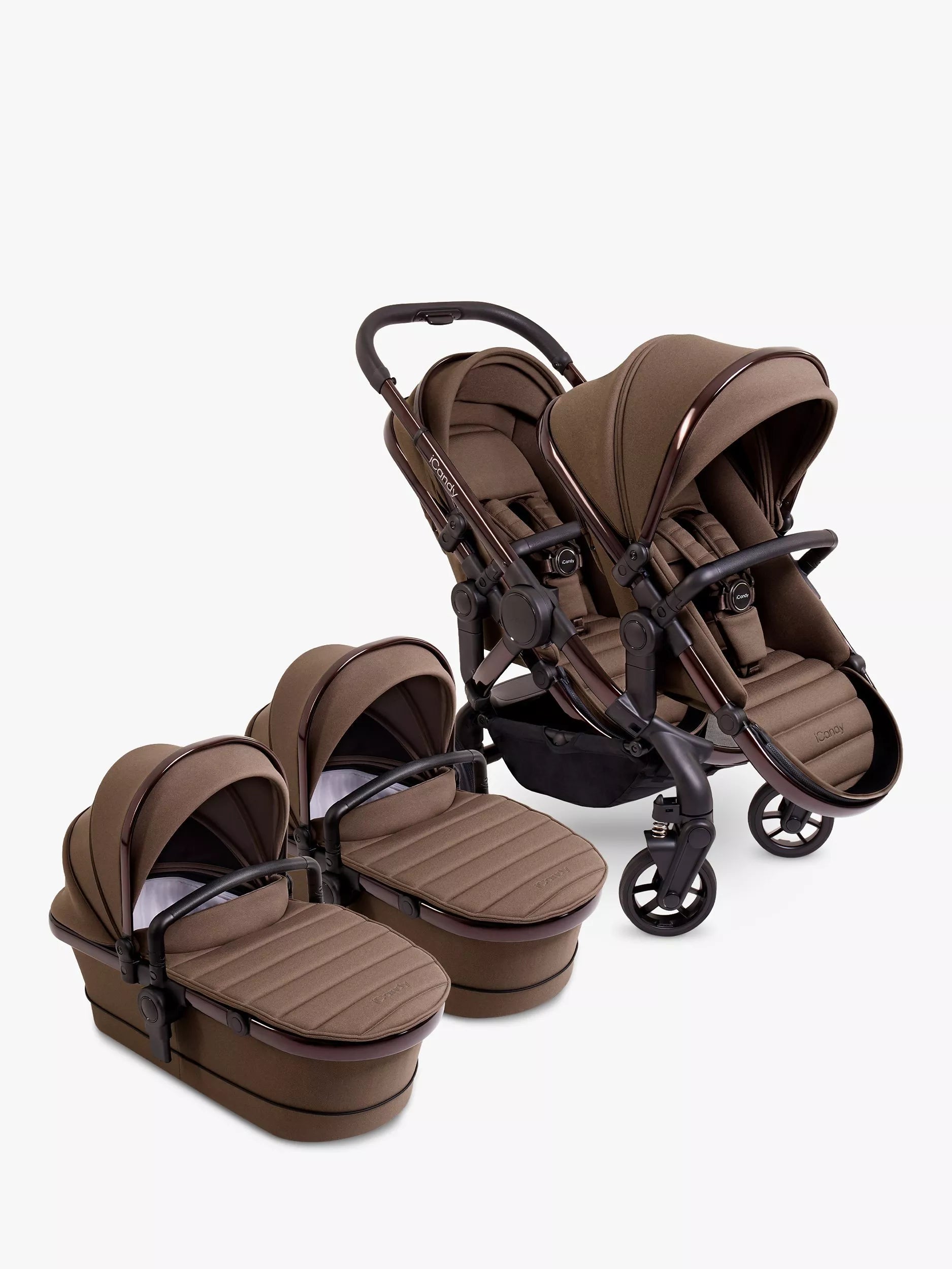 iCandy Peach 7 Twin Pushchair and Carrycot - McGrocer