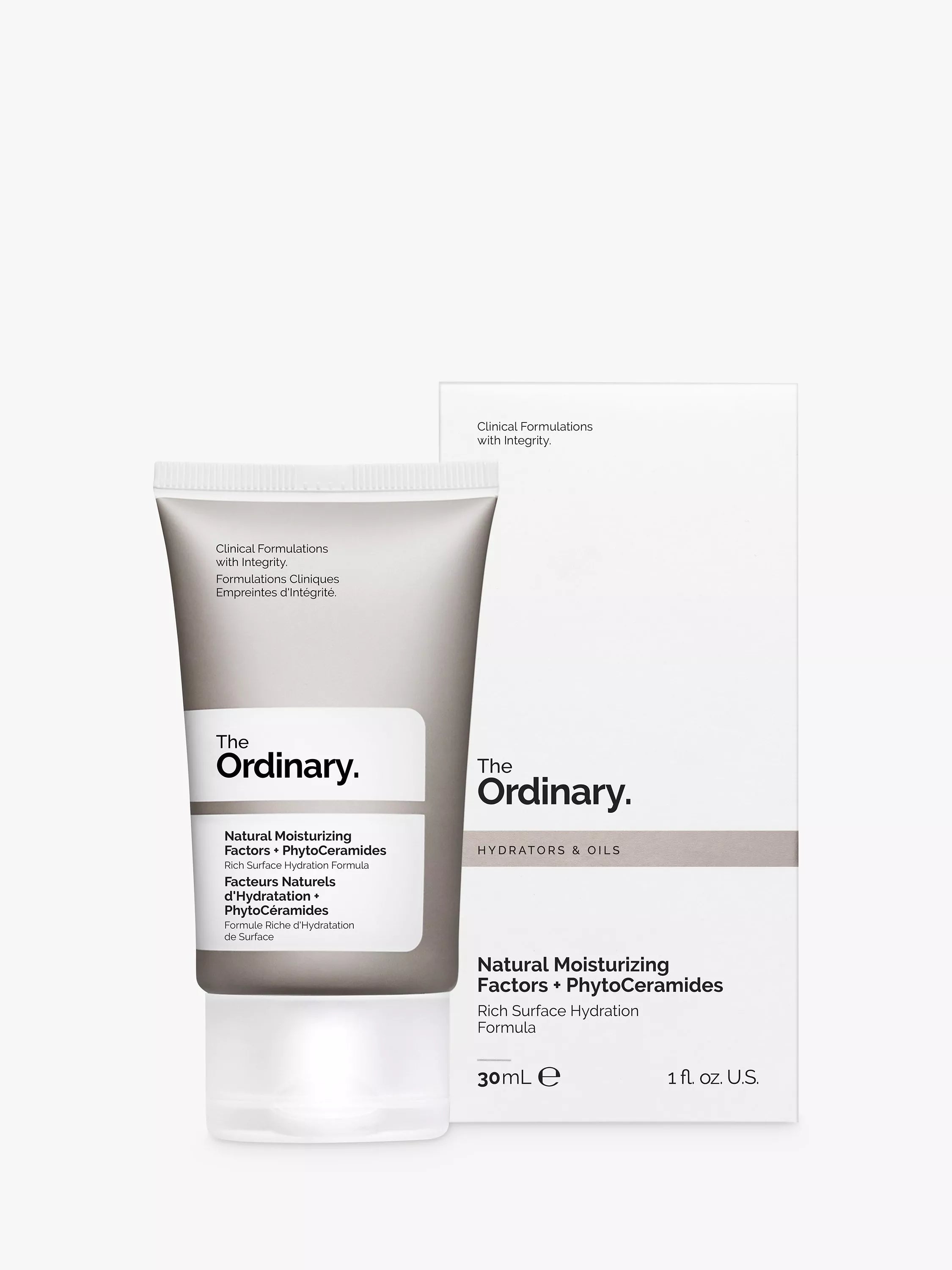 The Ordinary Natural Moisturising Factors + PhytoCeramides Rich Hydration Surface Formula, 30ml - McGrocer