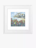 John Lewis Diane Demirci 'Beach Cove Blooms II' Framed Print & Mount, 39 x 39cm, Multi