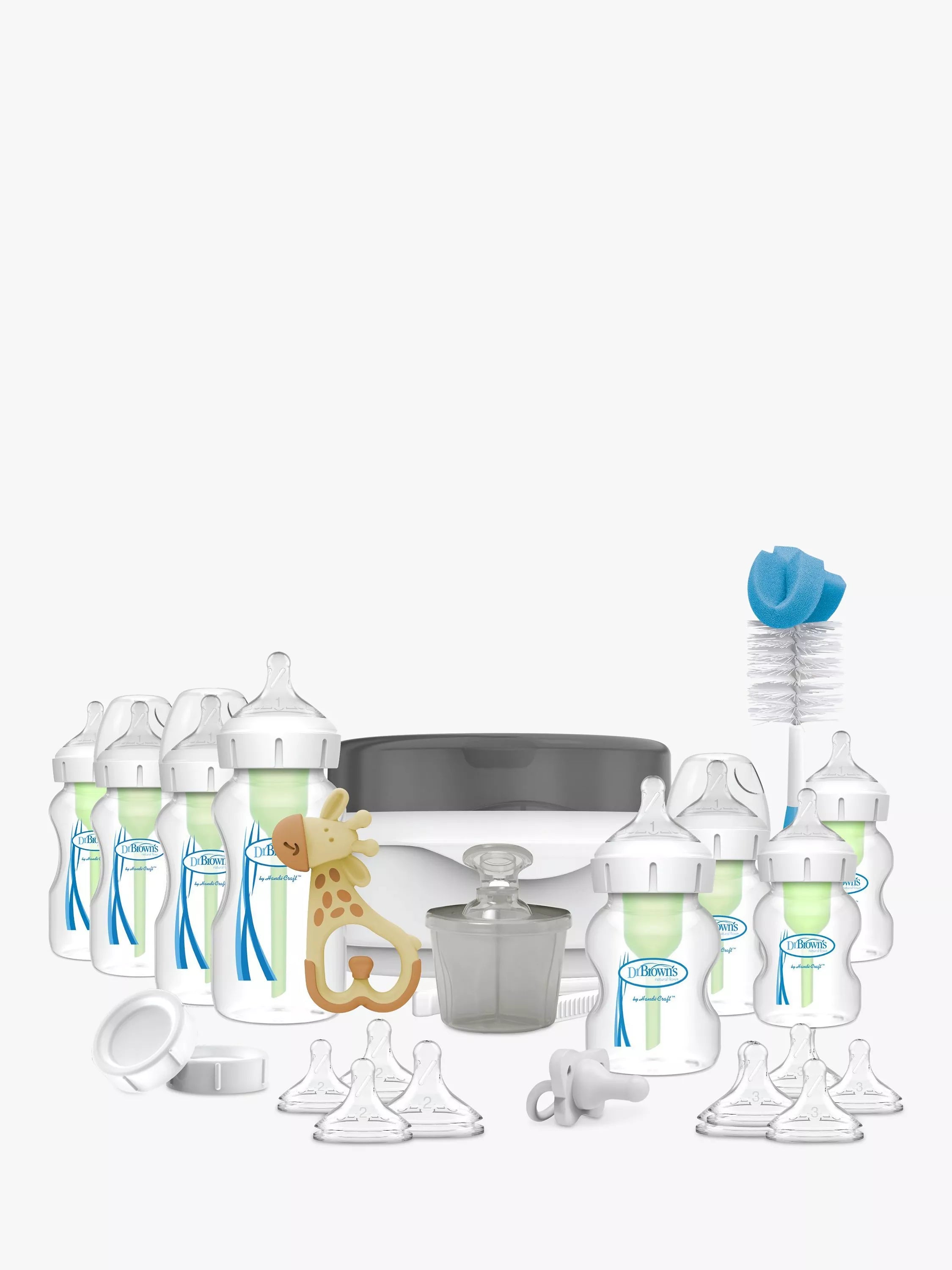 Dr Brown's Anti-Colic Options+ Microwave Gift Set Bundle - McGrocer