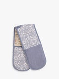 William Morris Double Oven Glove, Blue - McGrocer