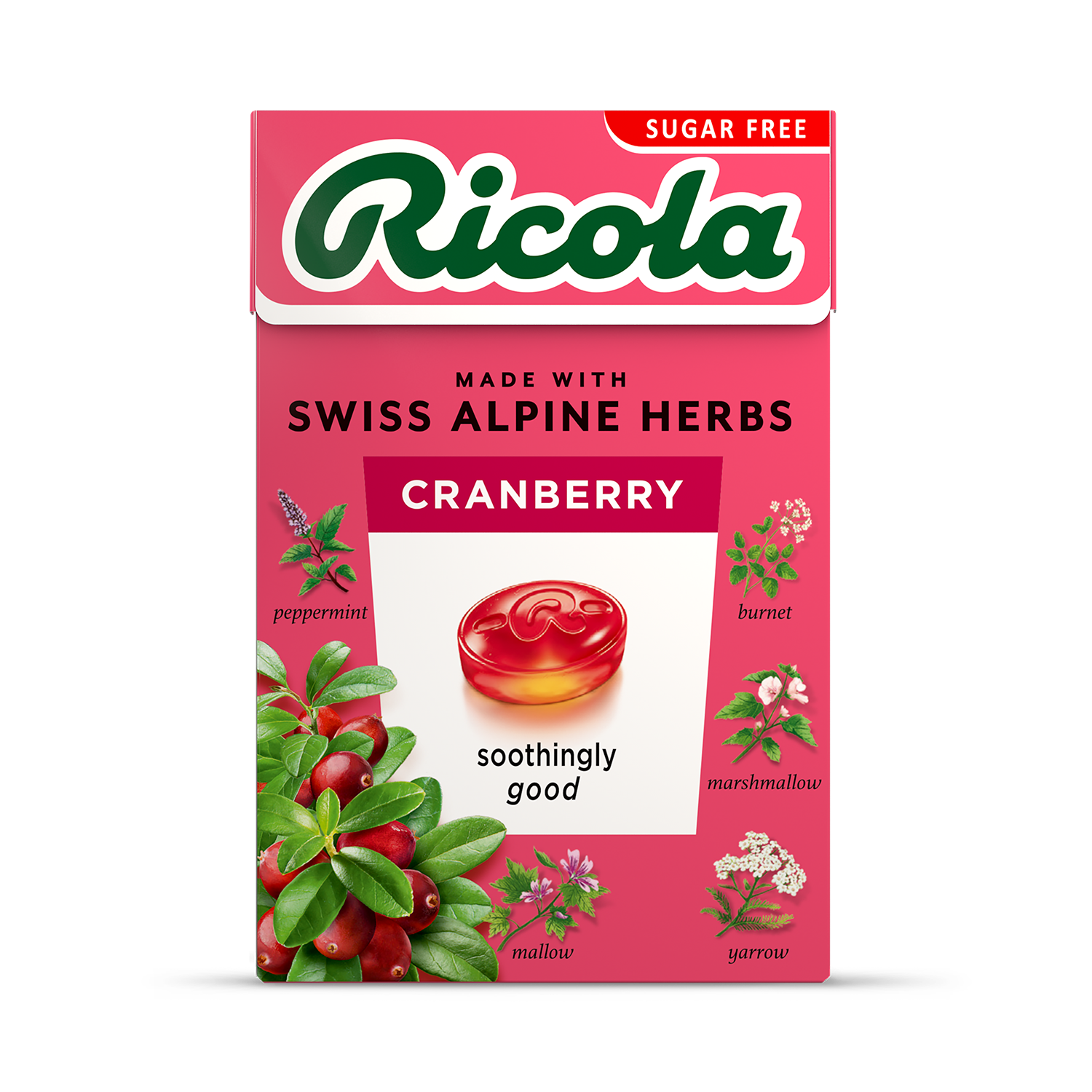 Ricola Lemon Mint Herbal Sweets Box 45g - 998787