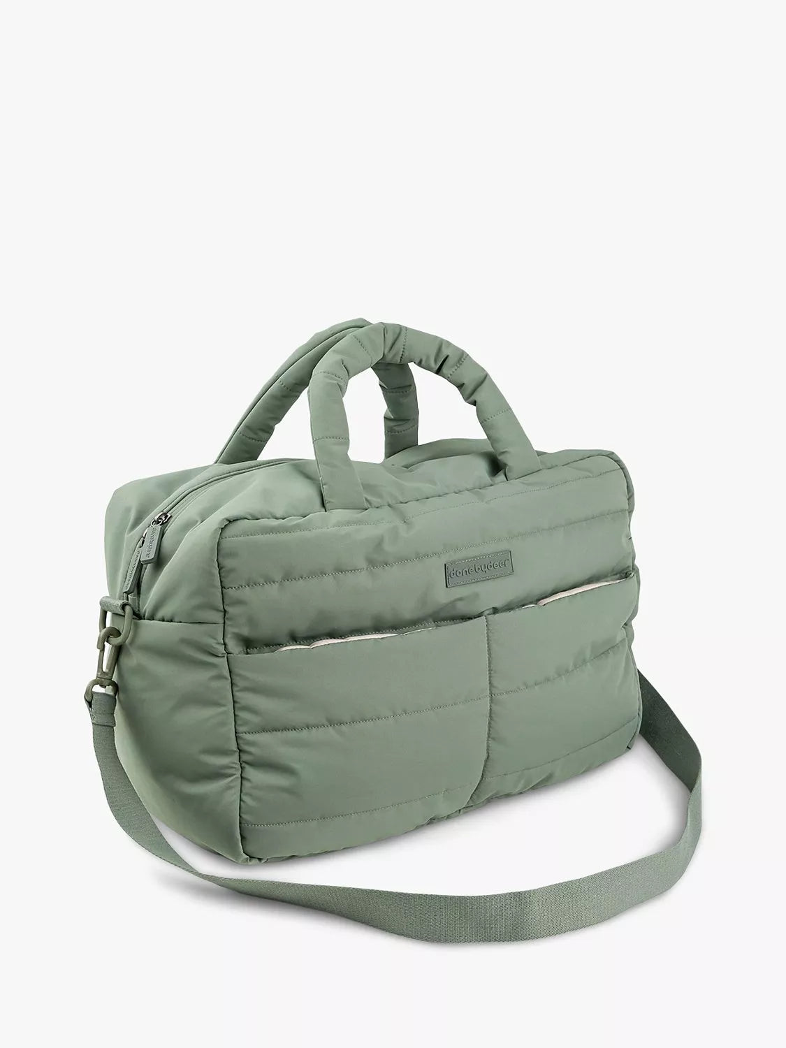 Done by Deer Quilted Changing Bag, 24L, Green - McGrocer