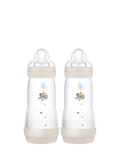 MAM Easy Start Anti-Colic Baby Bottle, Pack of 2, 320ml, Multi - McGrocer