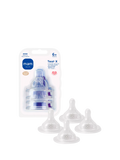 MAM Skinsoft Cross Cut Teat, Pack of 4 - McGrocer