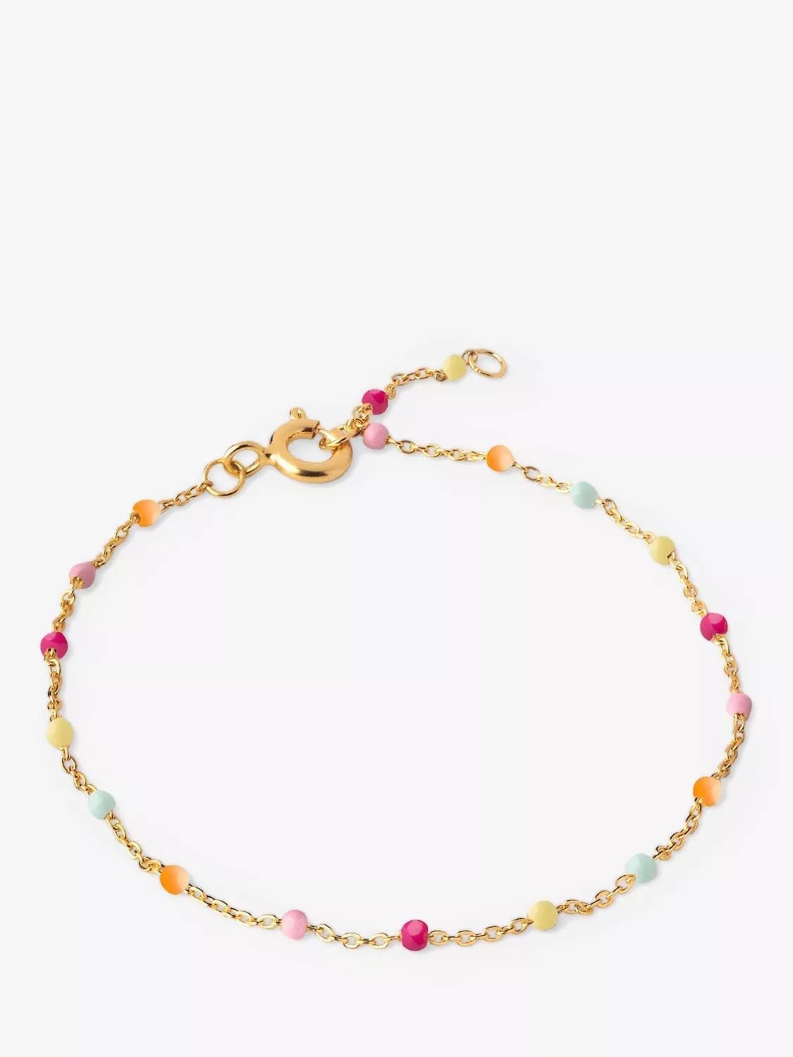 ENAMEL Copenhagen Enamel Bead Chain Bracelet - McGrocer