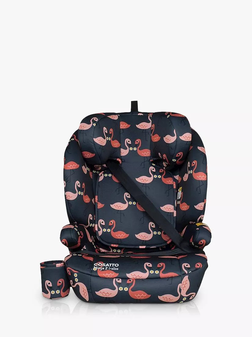 Cosatto Ninja 2 i-Size Car Seat, Pretty Flamingo - McGrocer