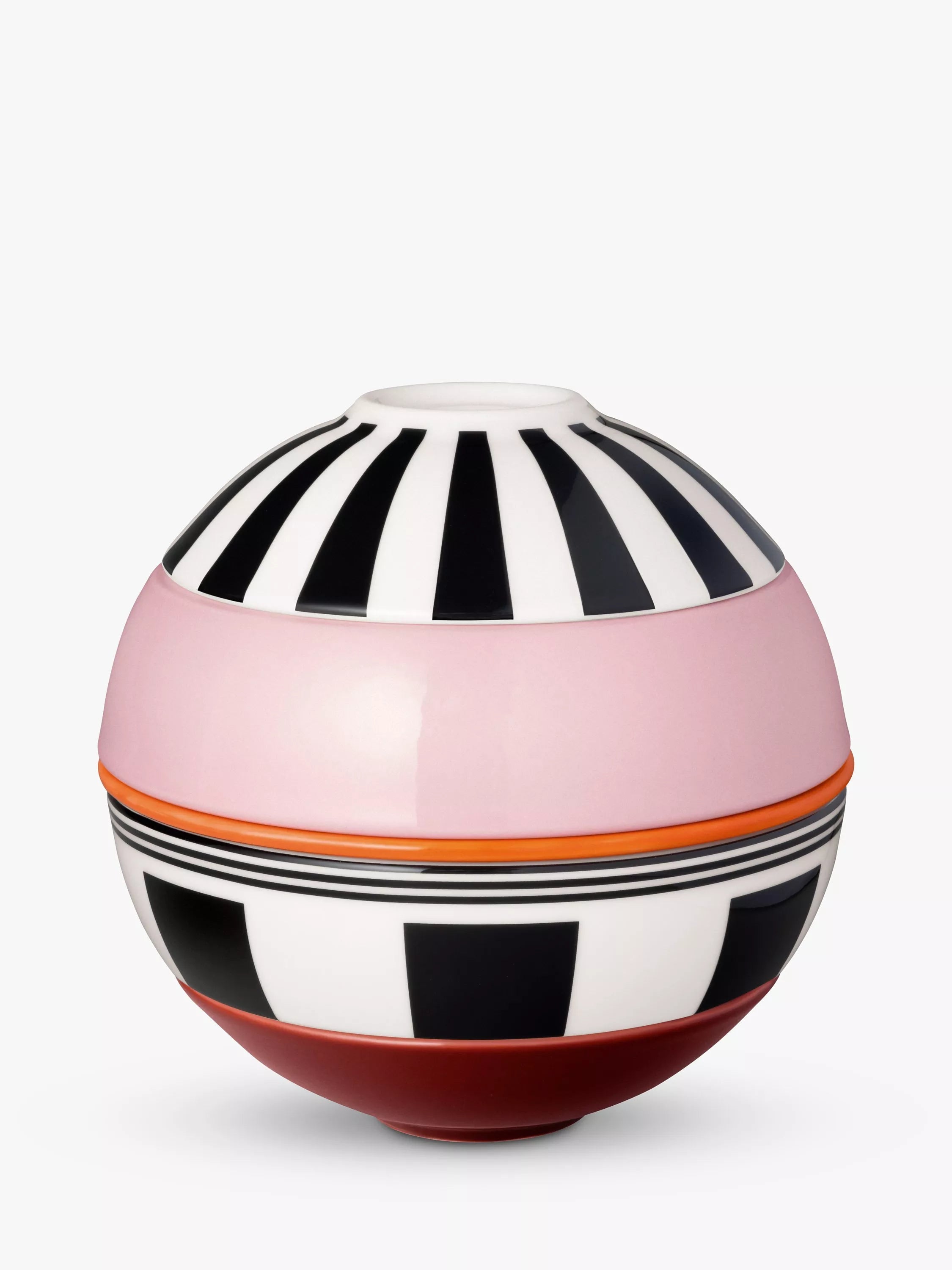 Villeroy & Boch Iconic La Petite Boule Memphis Stacking Porcelain Aperitif Set, 5 Piece, Multi - McGrocer