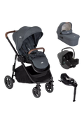 Joie Baby Versatrax Pushchair, Ramble XL Carrycot, i-Snug Car Seat and i-Base On the Go Encore Bundle - McGrocer