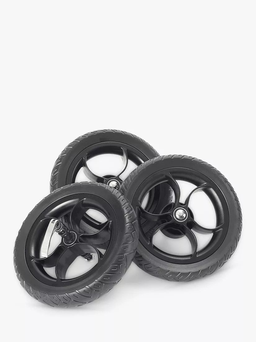 Out'n'About Nipper EVA 10 inch Wheels, Set of 3, Summit Black - McGrocer