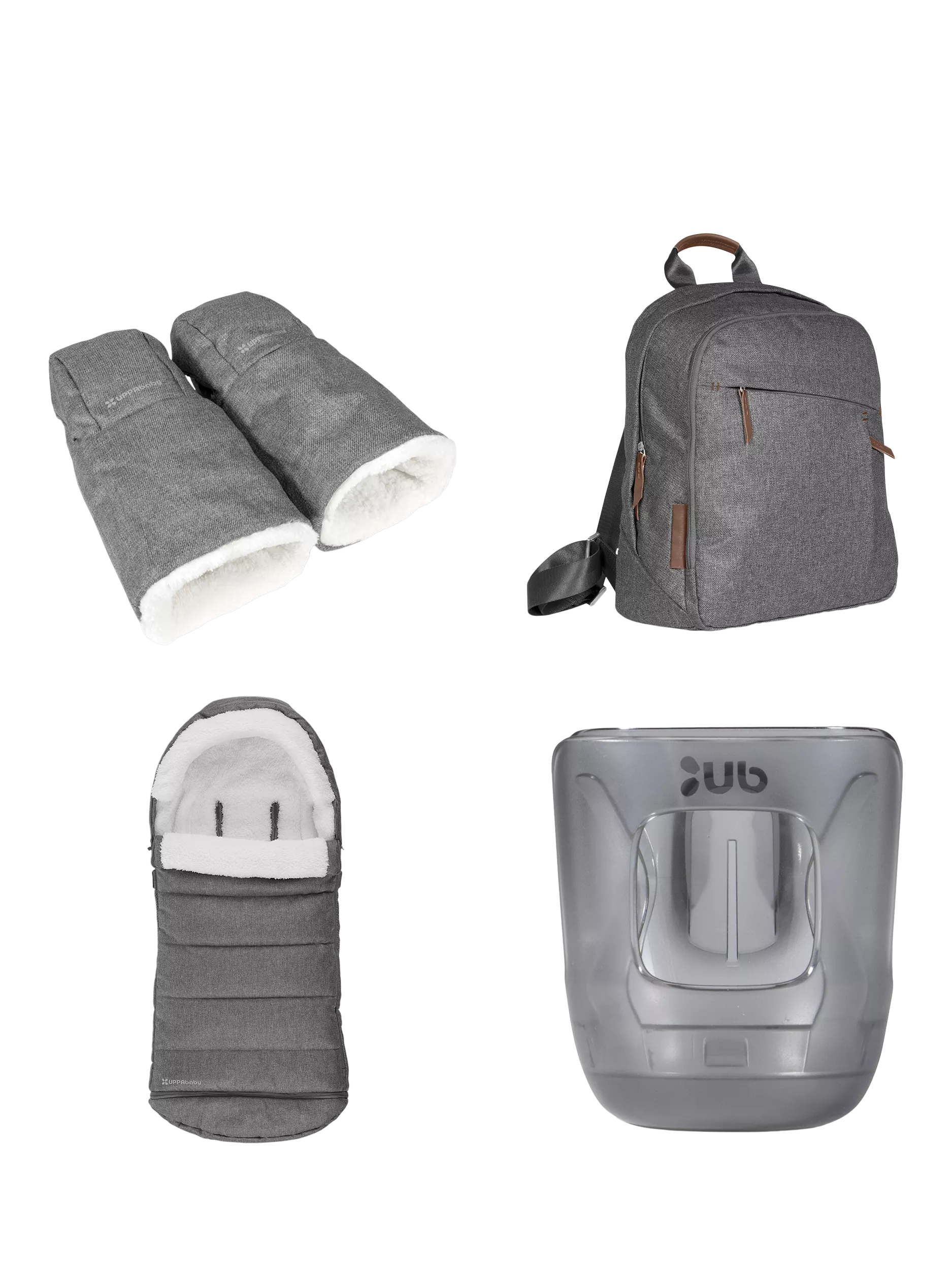UPPAbaby 4 Piece Accessory Pack, Greyson - McGrocer