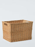 Willow Log Basket Light Natural