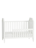 Pottery Barn Kids Ava Regency Wood Cot Guard Rail, Simply White - McGrocer