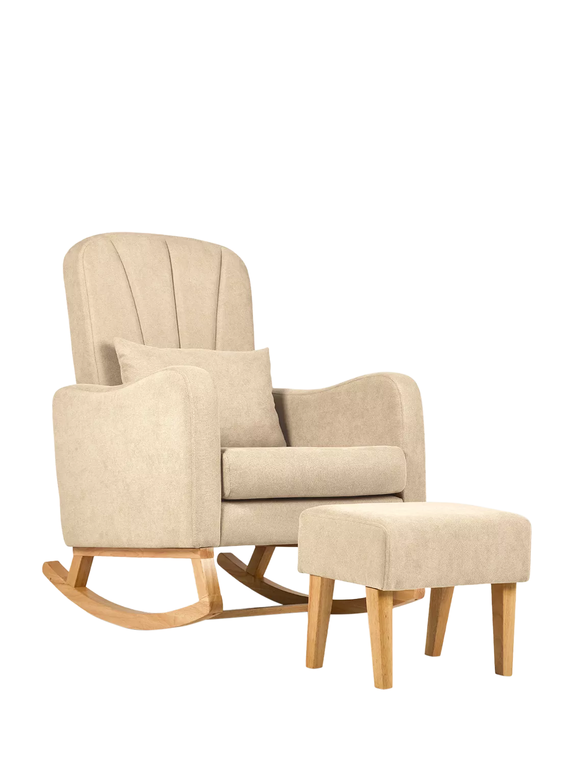 Silver Cross Carmel Nursing Chair, Almond - McGrocer