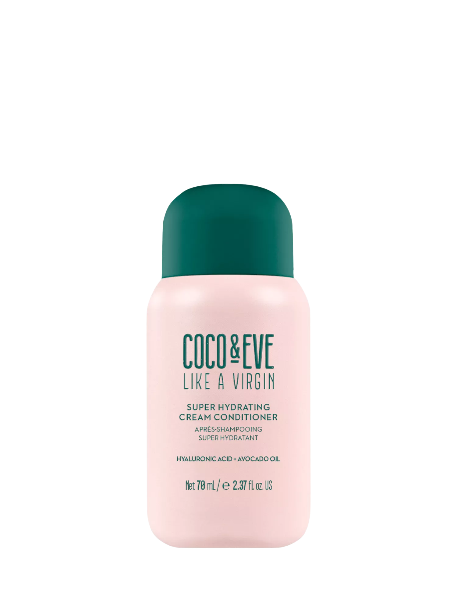 Coco & Eve Like A Virgin Super Hydrating Cream Conditioner Travel Size, 70ml - McGrocer